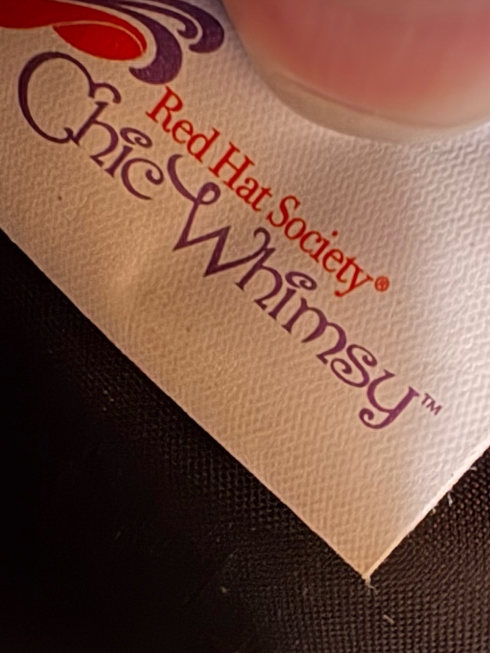 NWOT Red Hat Society Wristlet - Picture 5 of 5